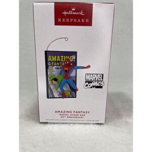Hallmark Keepsake 2022 Amazing Fantasy Marvel Spider-Man 60th Anniversa Ornament
